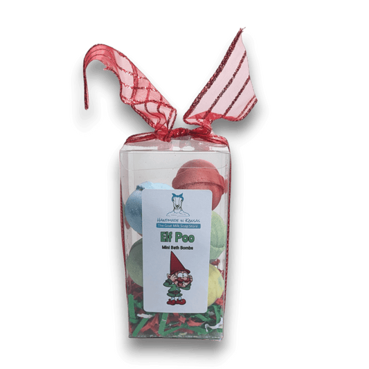 Elf Poo Mini Bath Bombs - The Goat Milk Soap Store